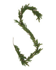 9ft Real Touch Faux Pine And Pearl Garland | Plants & Planters | Marshalls | Marshalls