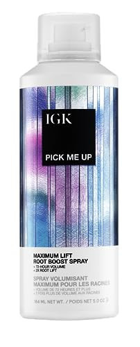 IGK PICK ME UP Maximum Lift Root Boost Spray | Instantly Lifts, Adds Volume + Thickness | Vegan + Cruelty Free | 5 Oz | Amazon (US)