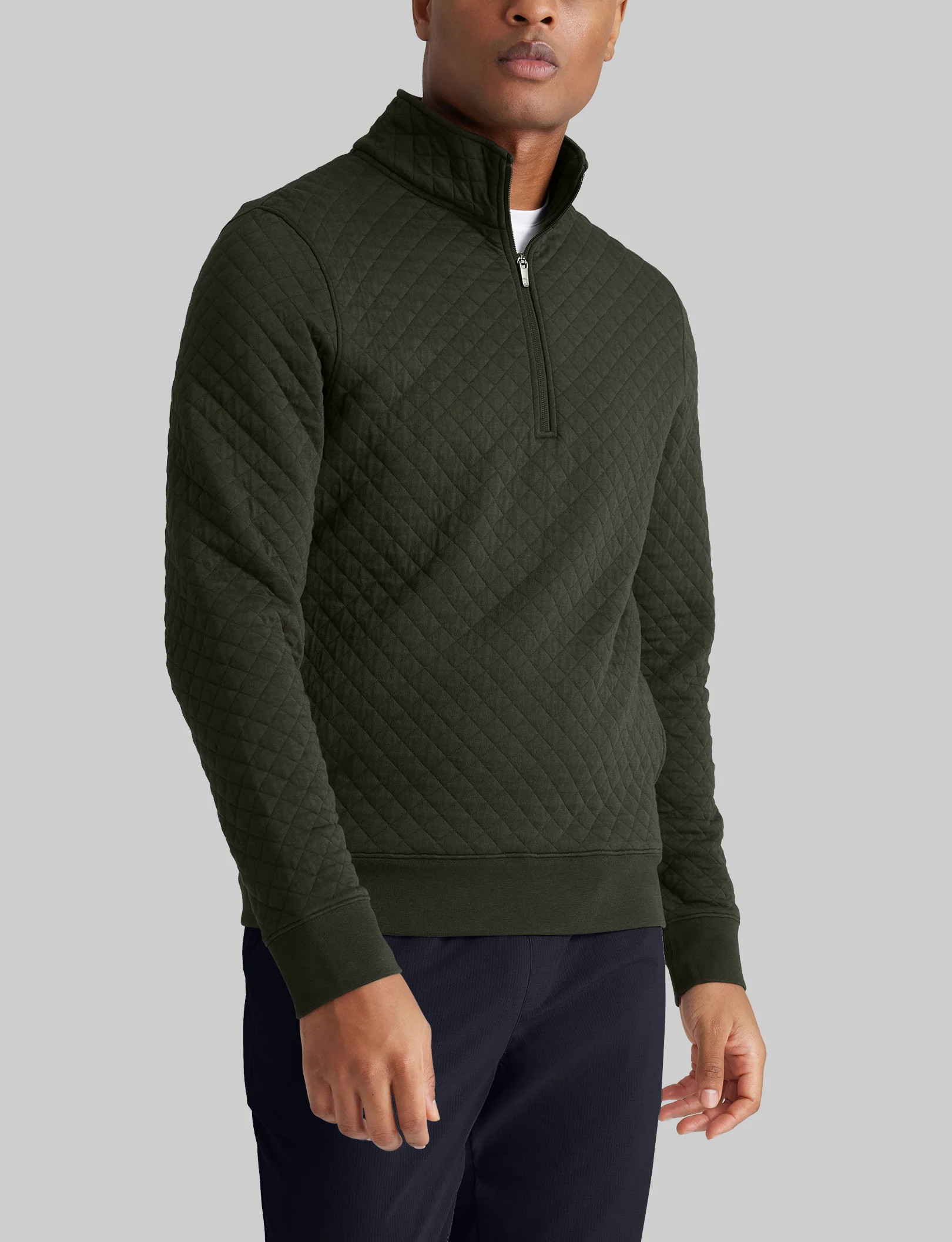 Quilted Quarter Zip | Tommy John