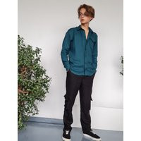 Linen Shirt With Pockets For Men | Etsy (US)