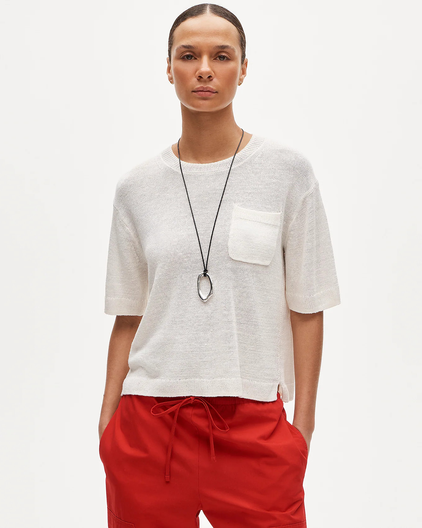 Relaxed pocket sweater-tee | J. Crew US