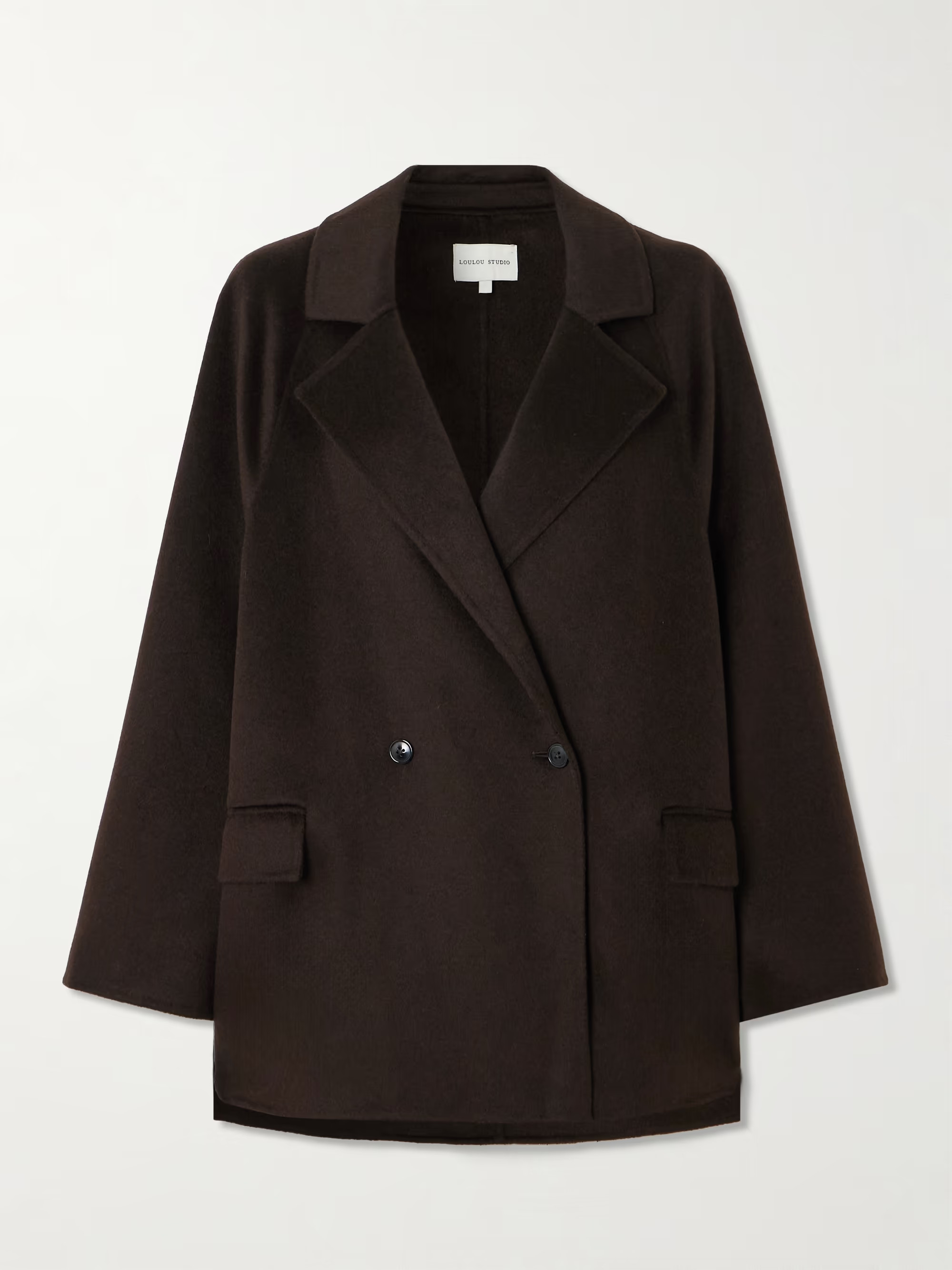 Double-breasted wool-blend coat | NET-A-PORTER (UK & EU)