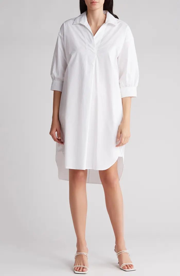 Oversize Cotton Poplin Shirtdress | Nordstrom Rack