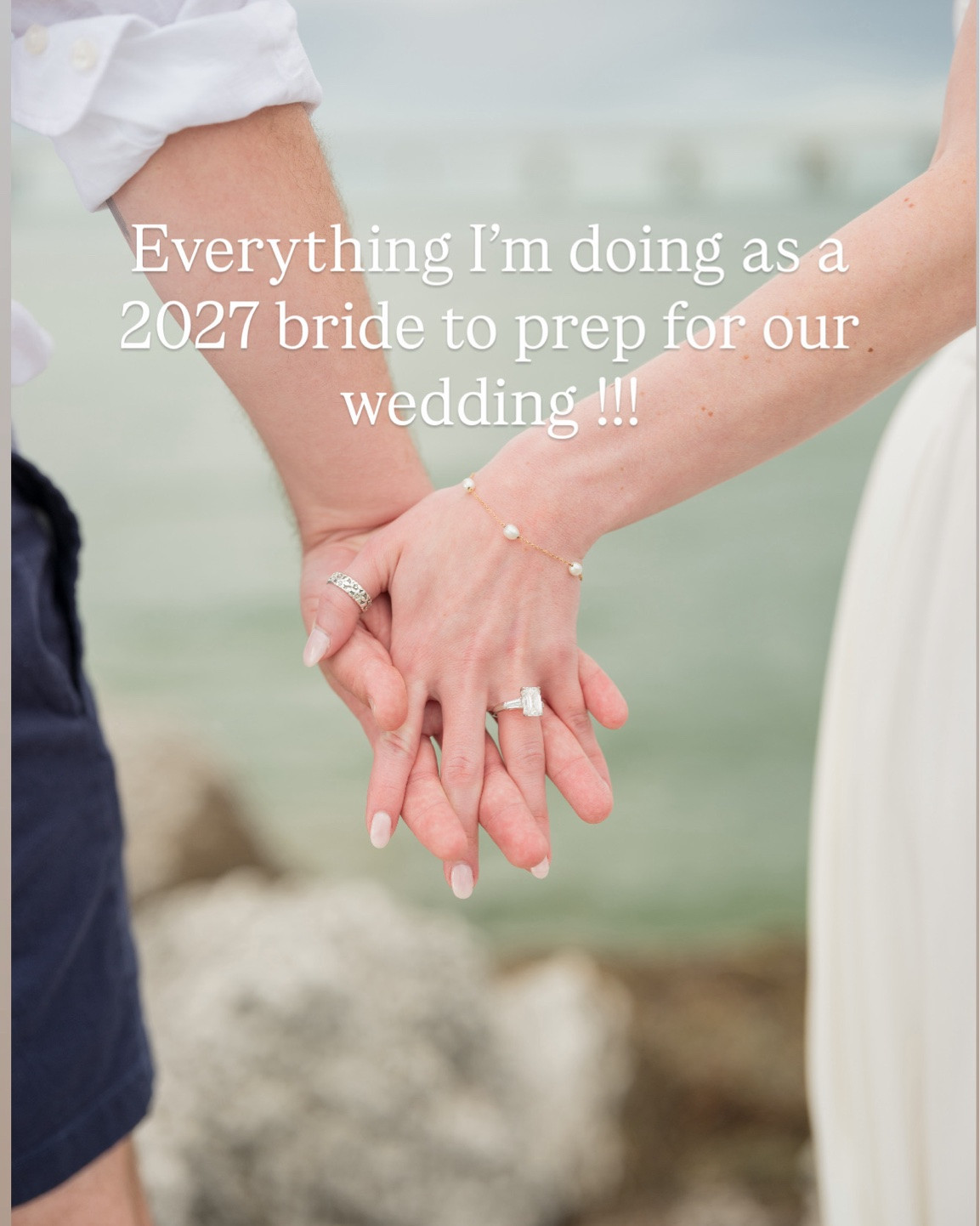 Everything I’m doing as a 2027 bride to prep for our wedding!! My biggest goal: don’t do anything unsustainable. Wedding prep is a real thing, but enjoying our season of being engaged is so much more important!!! What are things you are doing/did for wedding prep?

#LTKWedding #LTKfitnessgoals #LTKselfcare