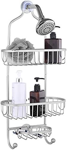 Dailyart Hanging Shower Caddy, Shower Head Caddy Hanging Storage Organizer over the Shower Head A... | Amazon (US)