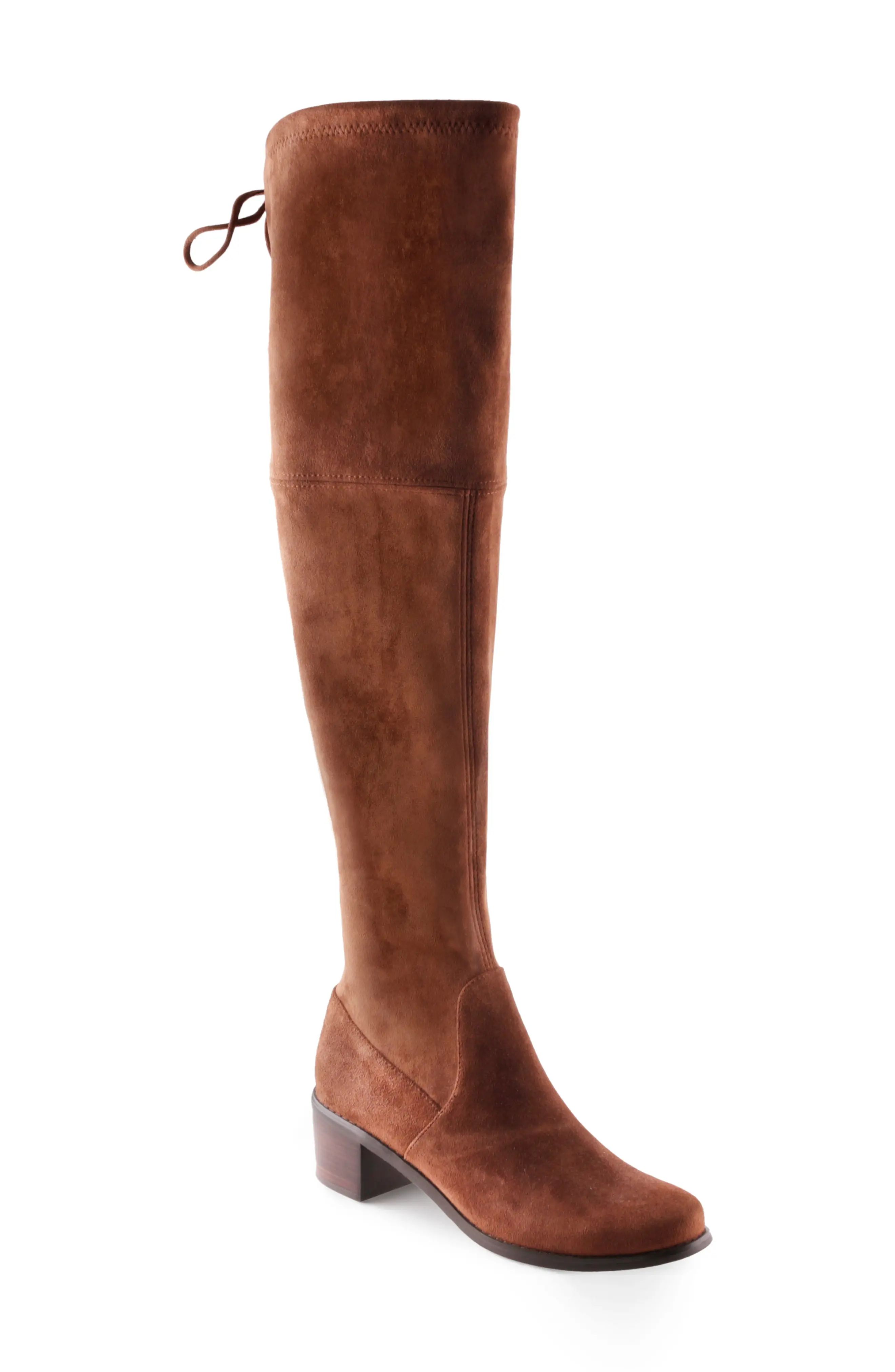 Women's Aquadiva Fresno Water Resistant Over The Knee Boot, Size 8.5 M - Brown | Nordstrom