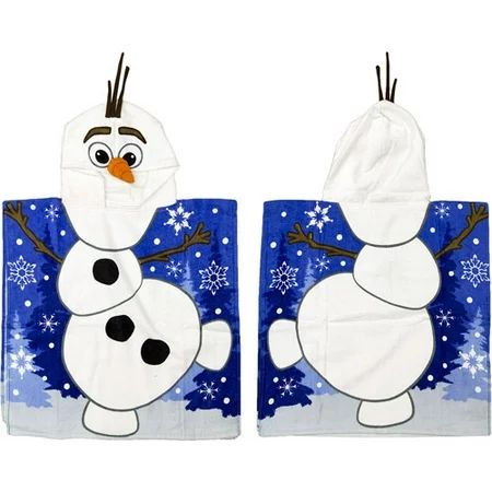 Disney Frozen Olaf Hood Poncho | Walmart (US)