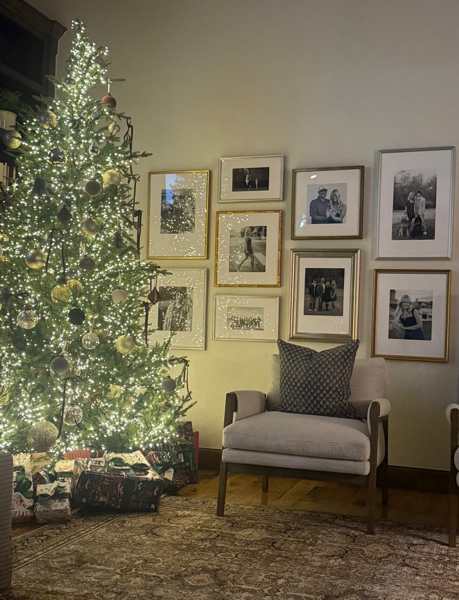 THE way I recommend hanging a gallery wall. You send the pictures, they frame them and ship them to you ready to hang. It even comes with a template to make it simple and easy to install! 

#LTKHome