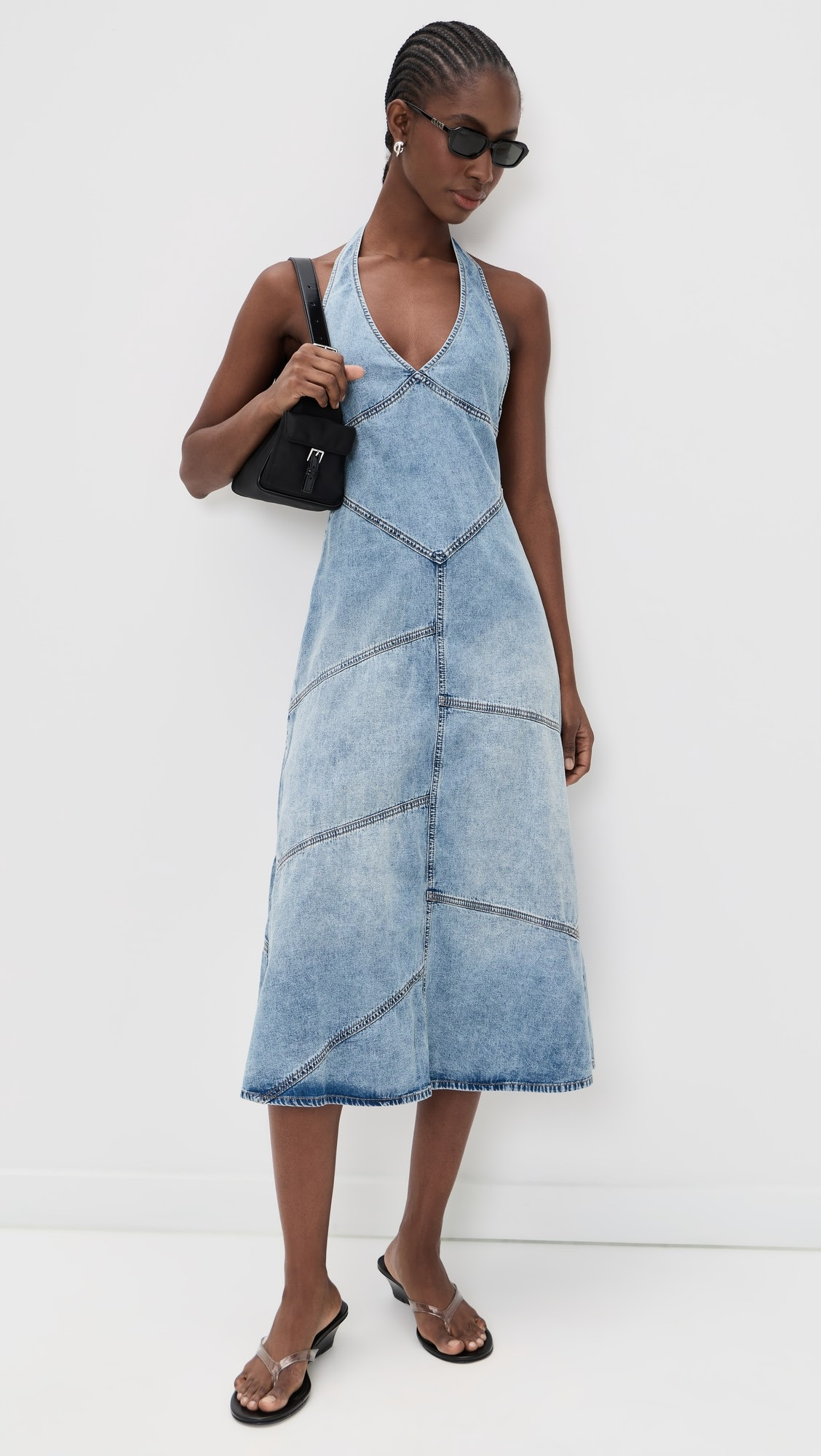 Delphi Pieced Halter Dress | Shopbop