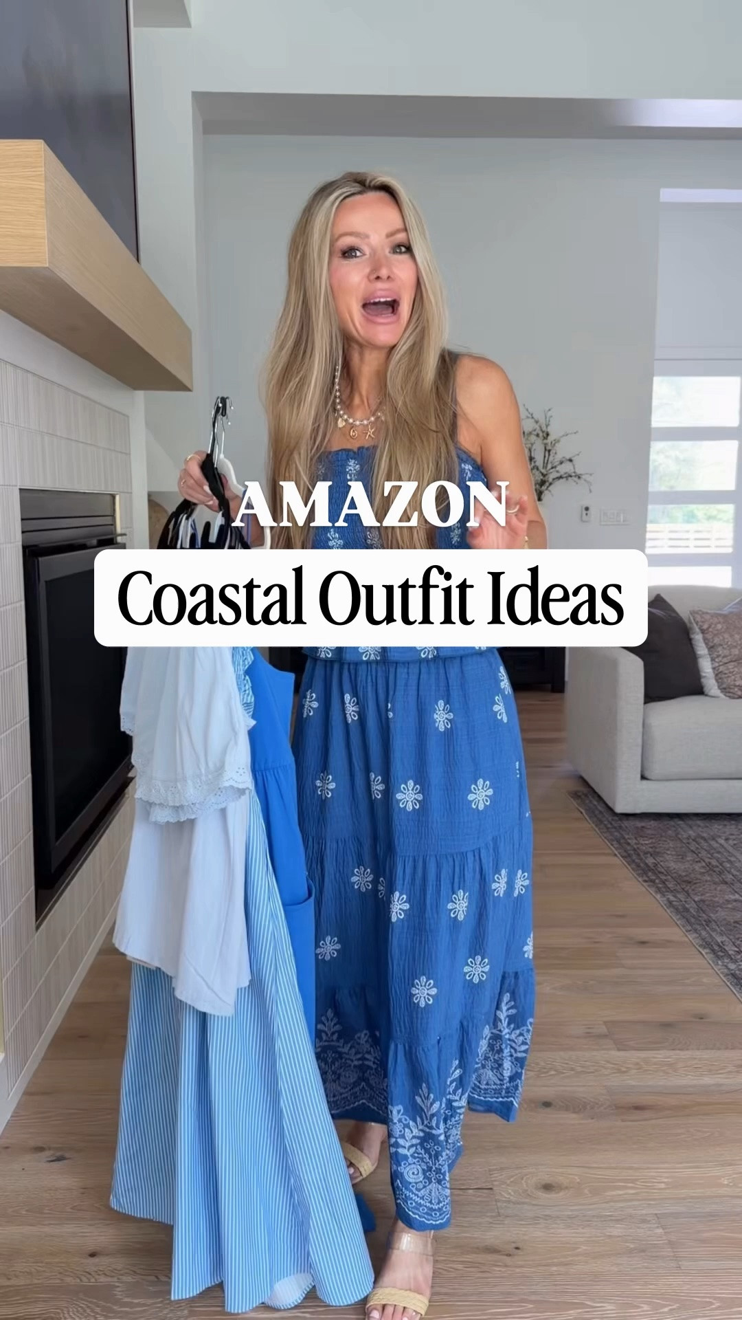 Amazon coastal chic outfits that look boutique—but aren’t 🌊🤍✨ comment AMAZON and I’ll send you the details 

These are the kinds of Amazon finds I save all summer long: breezy blue tones, lightweight fabrics, coastal-inspired details, and effortless silhouettes that look elevated without trying too hard.

✔️ Easy vacation outfits
✔️ Coastal granddaughter vibes
✔️ Resort wear on a budget
✔️ Comfortable enough for everyday, chic enough for dinner by the water

As a mom on the go, these are exactly the pieces I reach for when I want to look put together in under 5 minutes. Which look is your favorite—1, 2, 3, or 4? 💙

#AmazonFashion #CoastalStyle #AmazonFinds #ResortWear #VacationOutfitIdeas