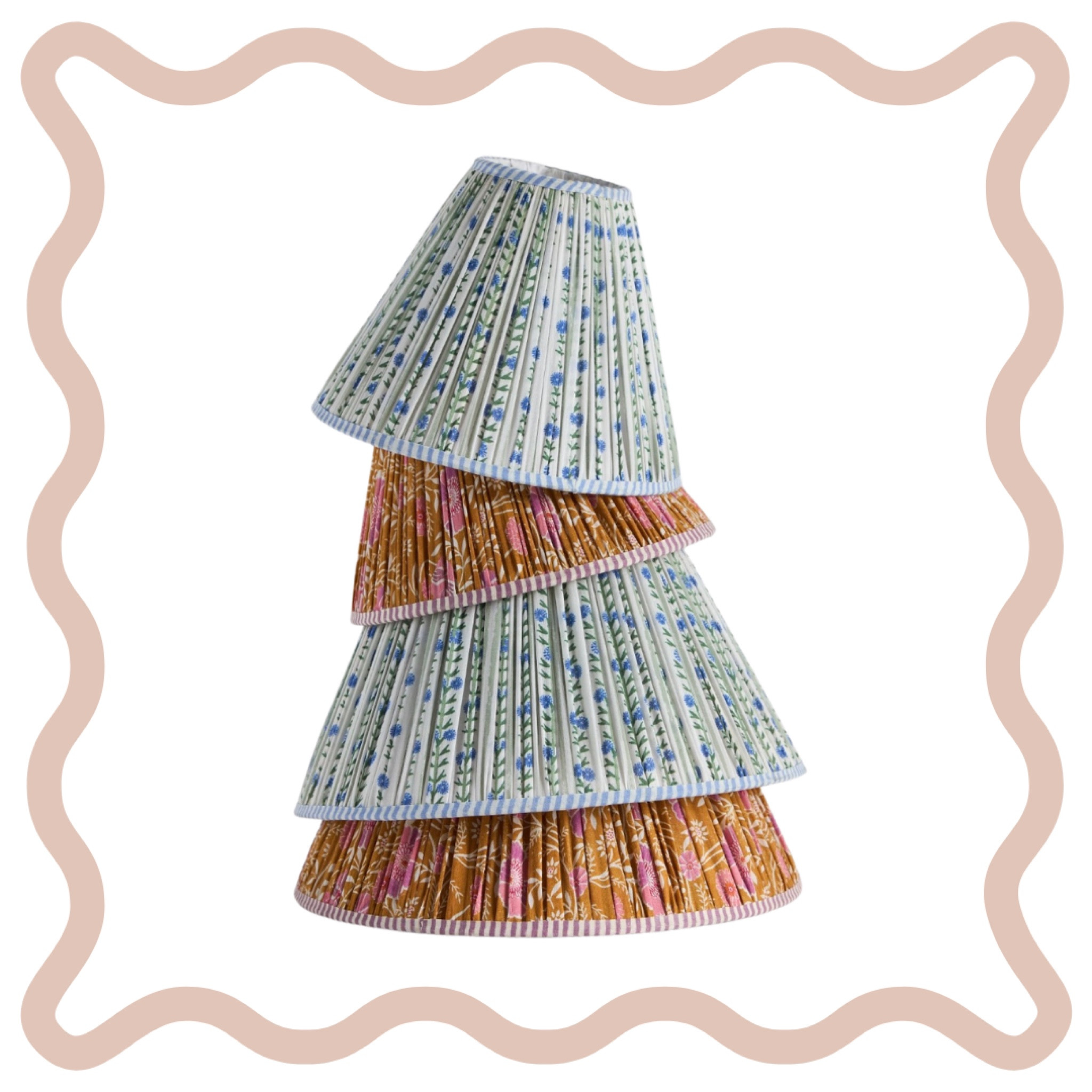 Budget friendly block print lamp shades

#LTKHome