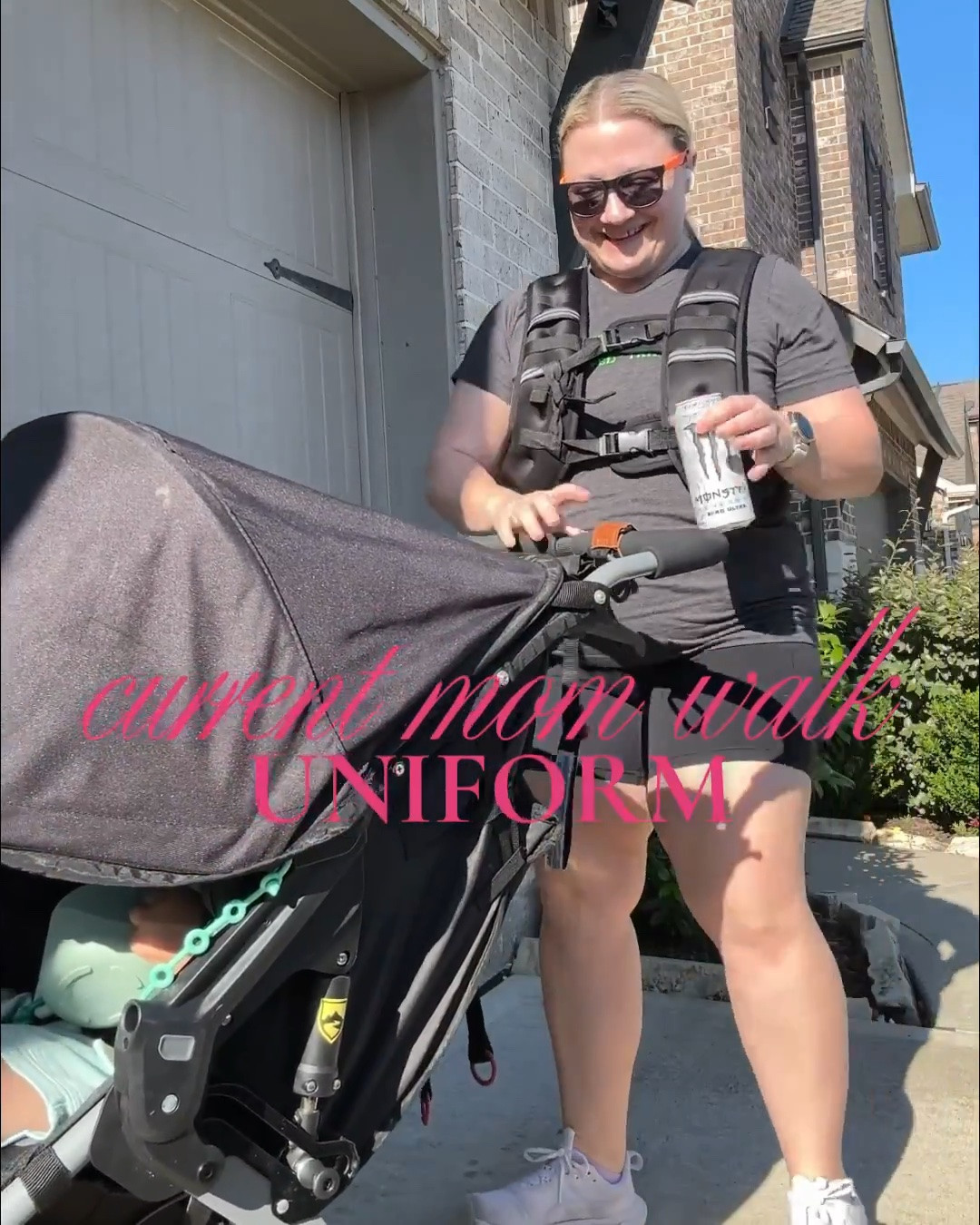My current mom walk uniform ☀️

The weighted vest makes a regular stroller walk feel like an actual workout, and this jogging stroller has been one of my most-used mom purchases.

Linked everything because I get asked about both every time I post a walk. 🚶‍♀️#weightedvest #hotgirlwalk #joggingstroller #toddlerfan

#LTKmomlife #LTKfitnessgoals