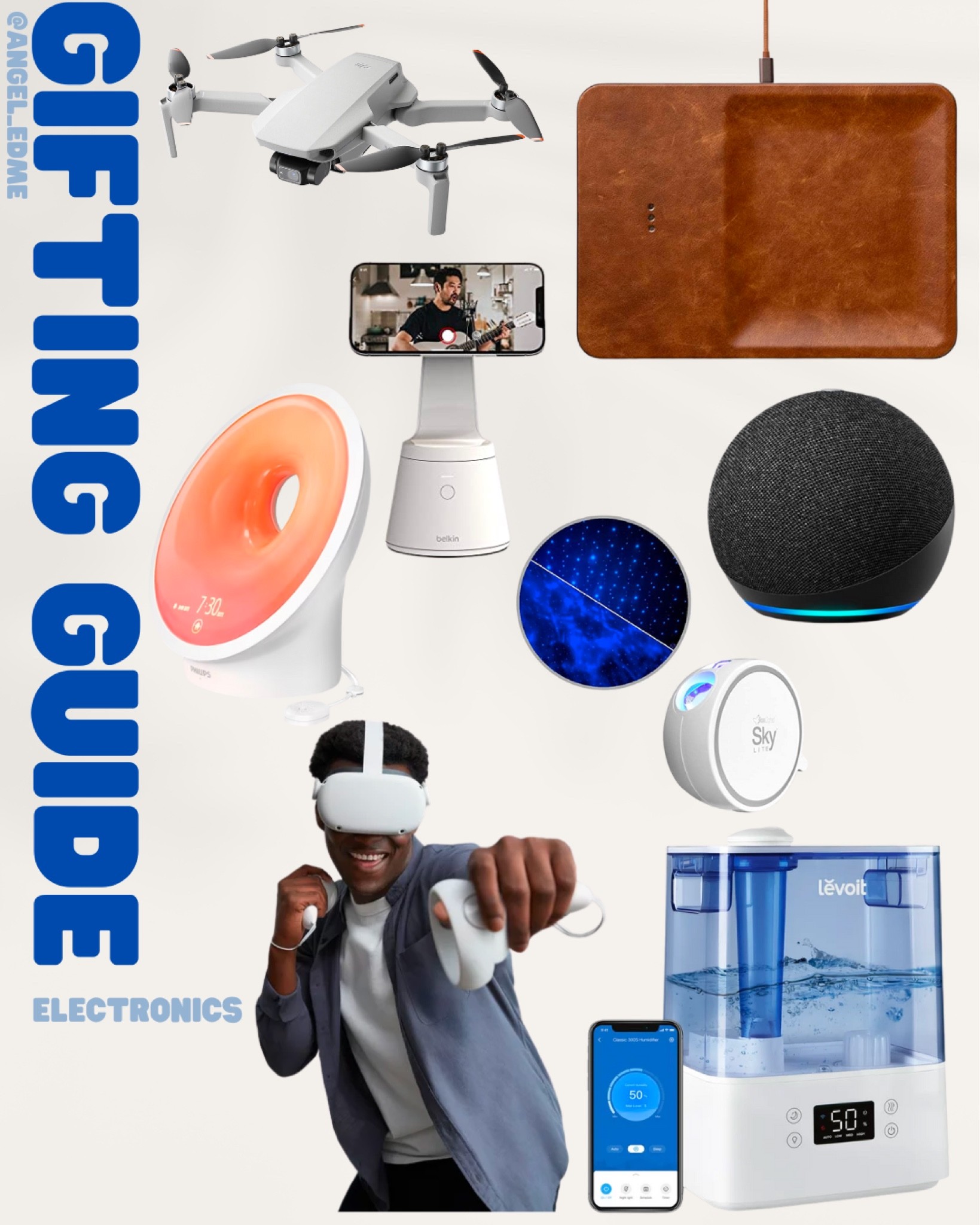 The Holidays are right around the corner! I wanted to alleviate some of the stress of the season. Here are some gift ideas for electronic lovers! Great for people of all ages


#christmas
#christmasgifts
#giftguide
#electronics
#amazon

#LTKSeasonal #LTKhome #LTKHoliday