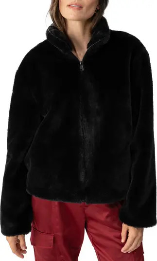 Lux Faux Fur Jacket | Nordstrom