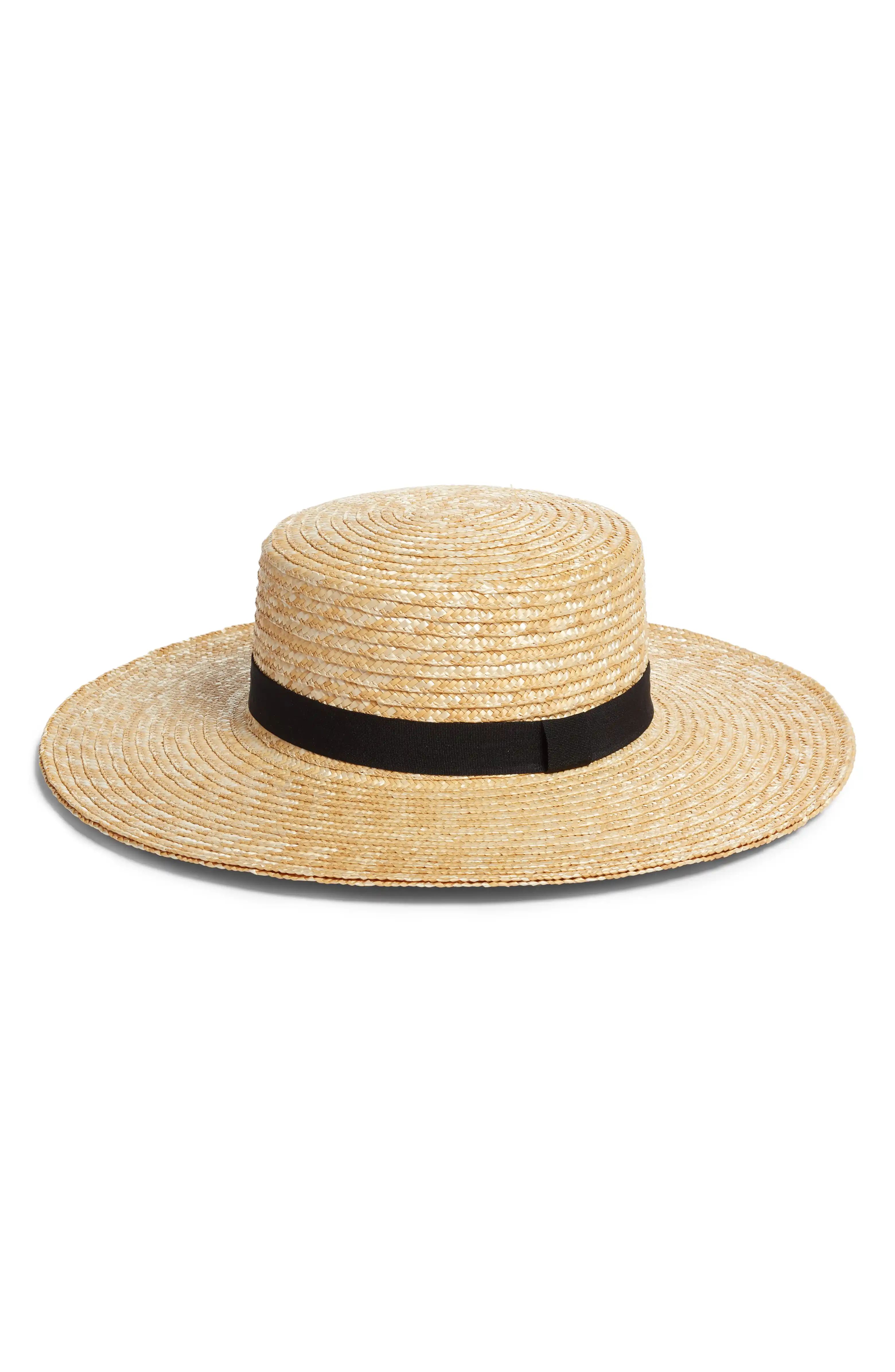 Straw Boater Hat | Nordstrom