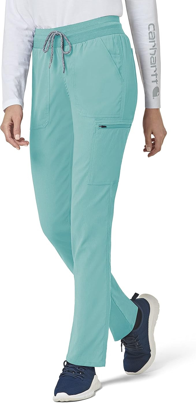 Carhartt Scrubs C52237 Women's Rugged Flex® Modern Fit Slim Leg Pant | Amazon (US)