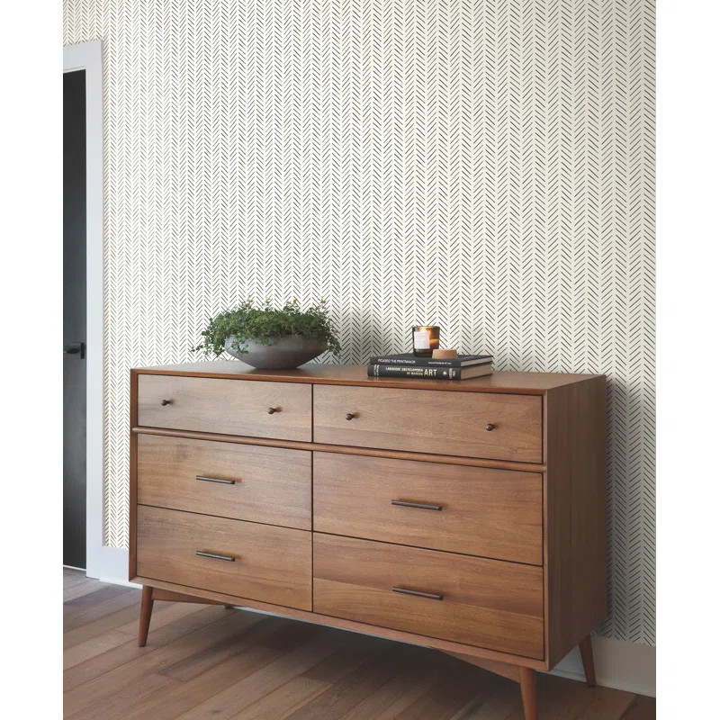 Magnolia Home Pick-Up Sticks Peel and Stick Wallpaper | Wayfair North America