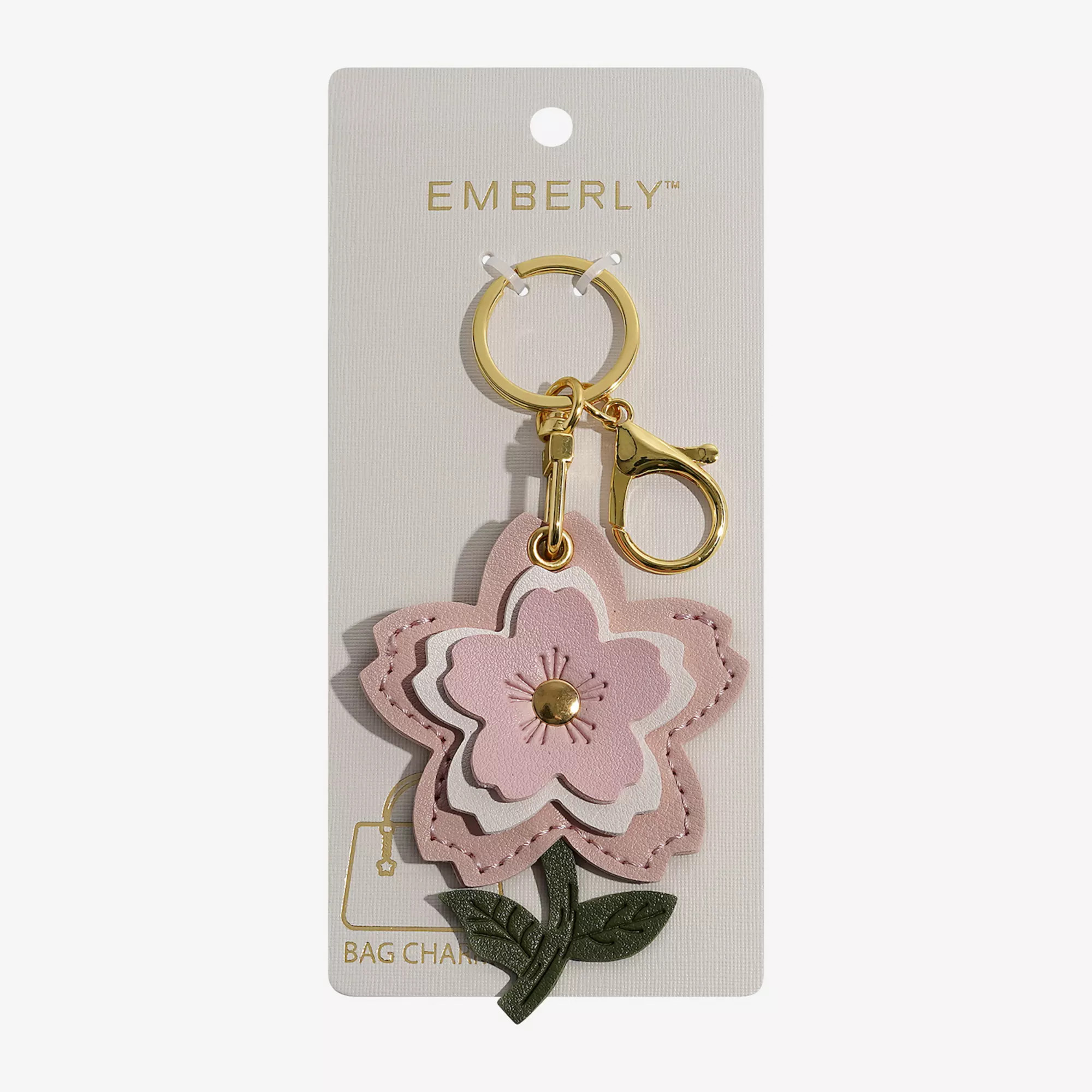 Emberly Flower Bag Charm | Kohl's