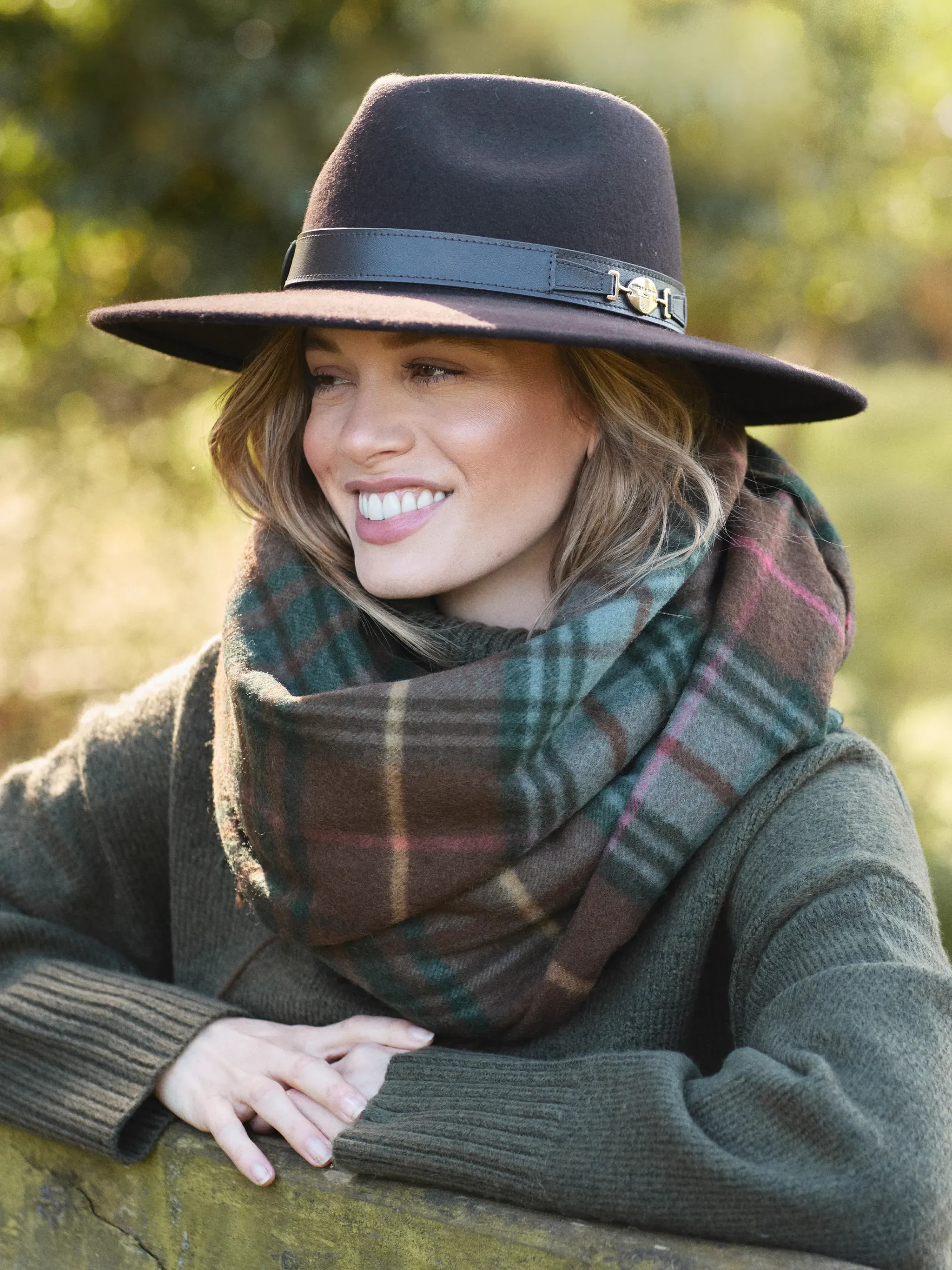 Halesworth - Hicks & Brown Wool Fedora - Brown | Fairfax & Favor | Fairfax & Favor (UK)