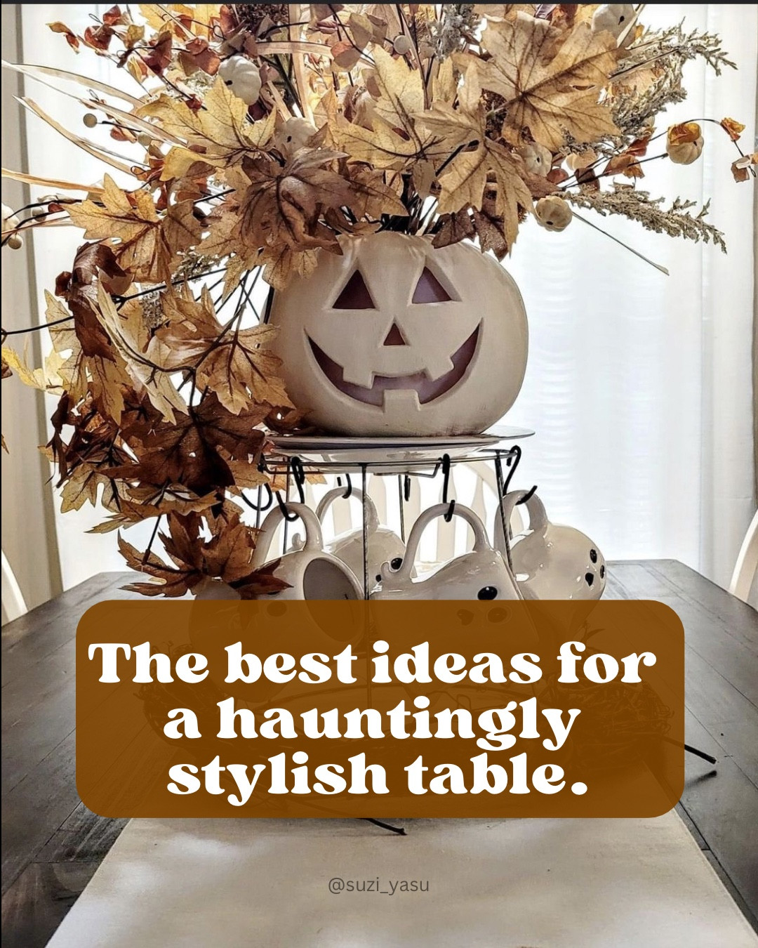 Because even tables deserve Halloween magic.
Shop the style now!👻 

#LTKFamily #LTKSeasonal #LTKU