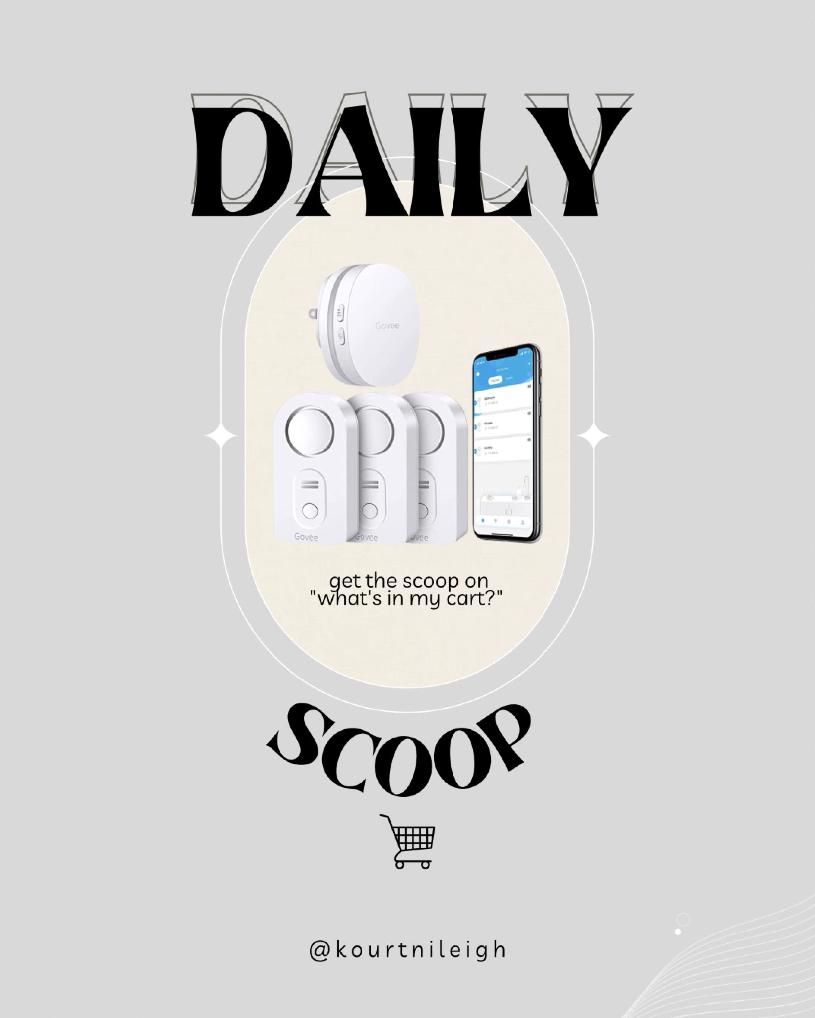 Daily Scoop! We just purchased this Bluetooth Water Leak Detector, just incase we get another leak again. IYKYK...

#LTKhome #LTKFind #LTKSeasonal