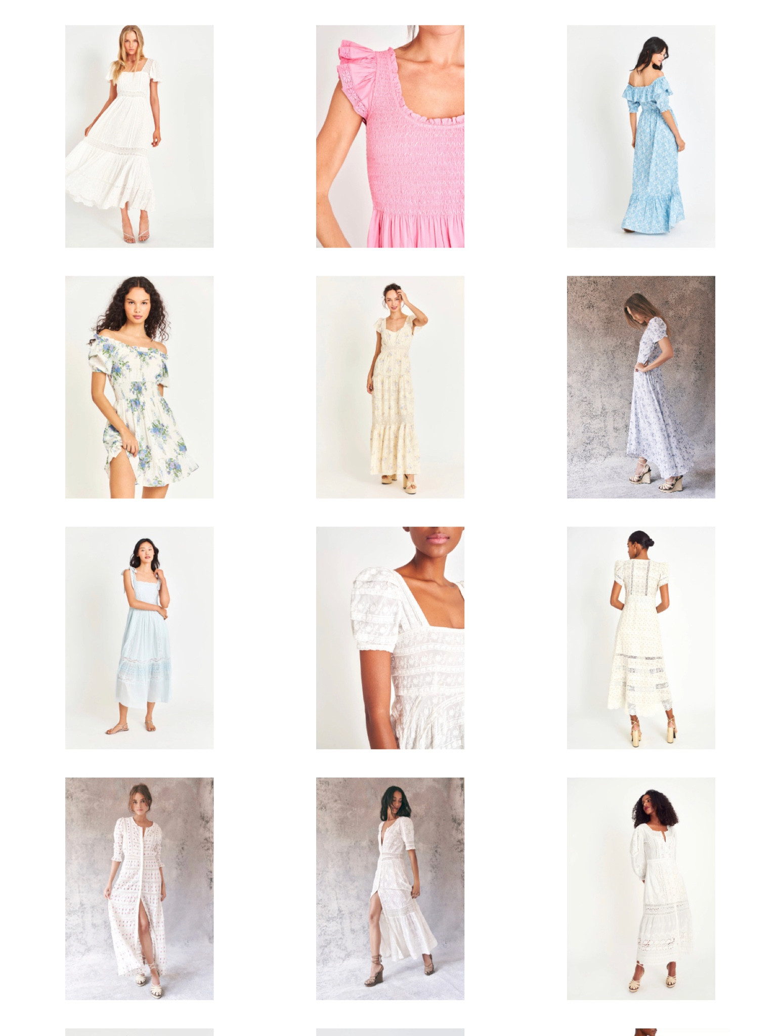 mini white dress elegant Lesi Off-White Ruffle Cocktail Mini Dress