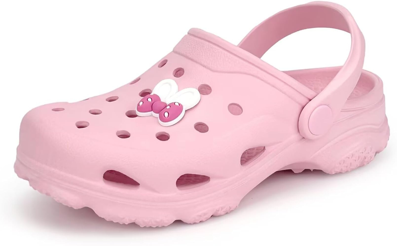 Toddler Kids Classic Clogs Boys Girls Slip on Sandals Water Shoes Light and Durable | Amazon (US)