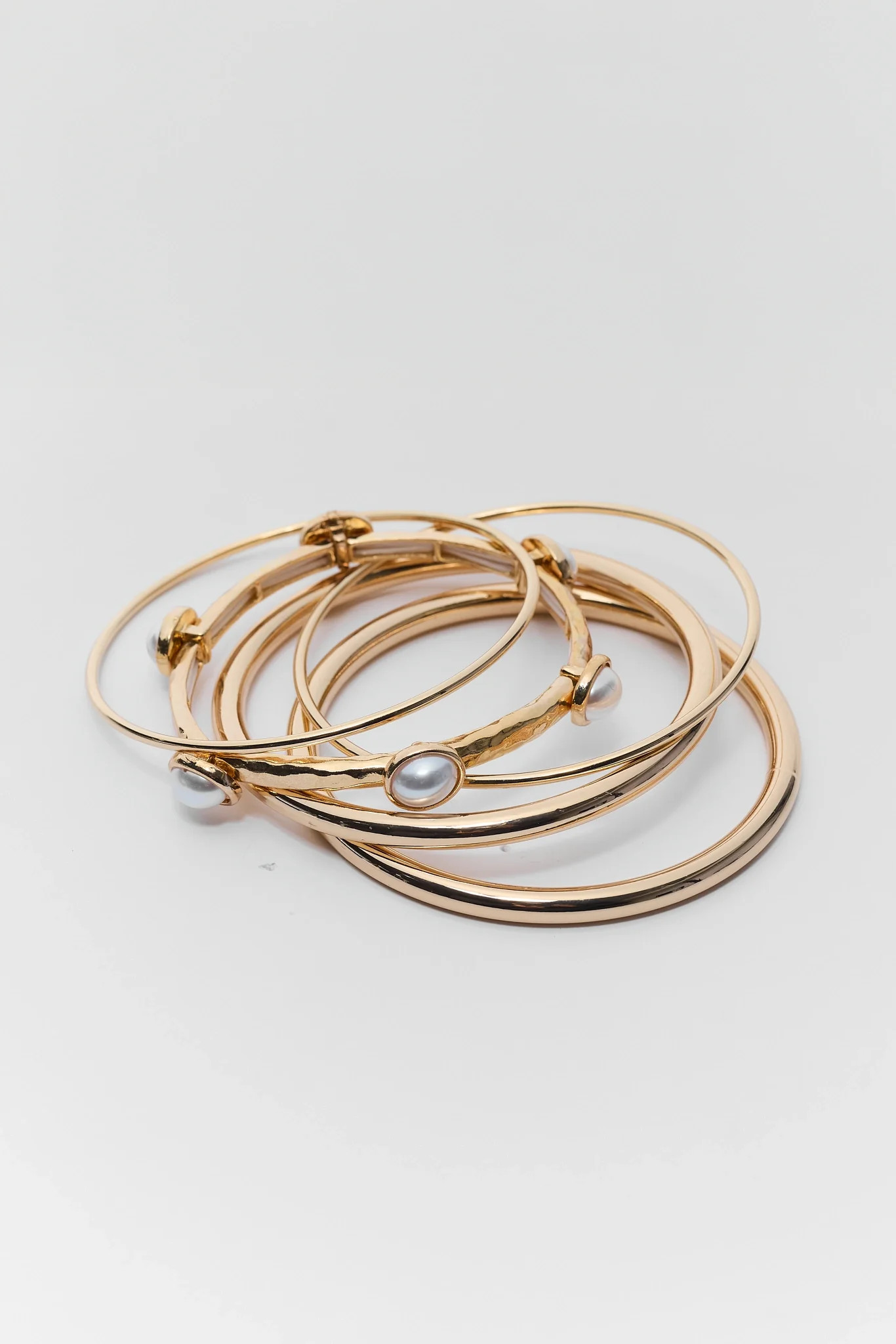 Nora Gold Bracelet Set | Avara