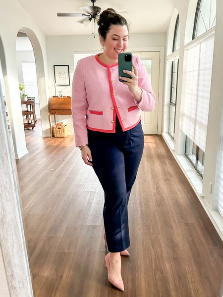 Workwear #ootd 5/28/24

These slacks are still on sale! 

Womens business professional workwear and business casual workwear and office outfits midsize outfit midsize style 

#LTKMidsize #LTKSaleAlert #LTKWorkwear