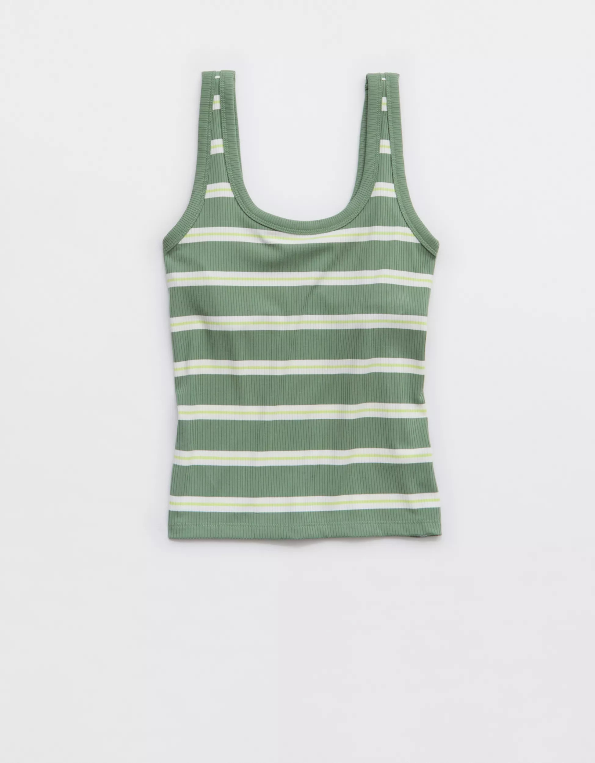 OFFLINE By Aerie Thumbs Up Square Neck Tank Top | Aerie