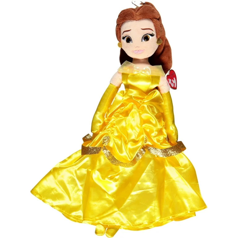 TY Disney Beauty and the Beast Movie Belle 15.5 Inch Tall Collectible Stuffed Plush Toy | Walmart (US)