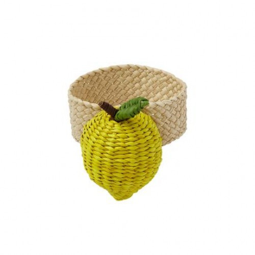 Mode Living Orchard Napkin Ring Lemon | Gracious Style