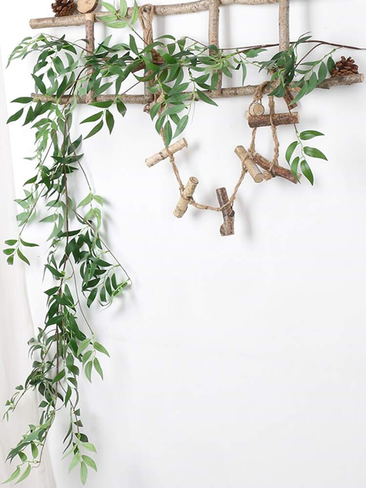 1pc Artificial Leaf Rattan | SHEIN