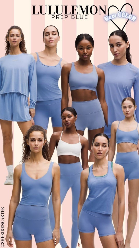 Lululemon‘s brand new blue color is the cutest thing you could ever imagine 😘❤️🥵

#LTKmomlife #LTKootd #LTKgrwm