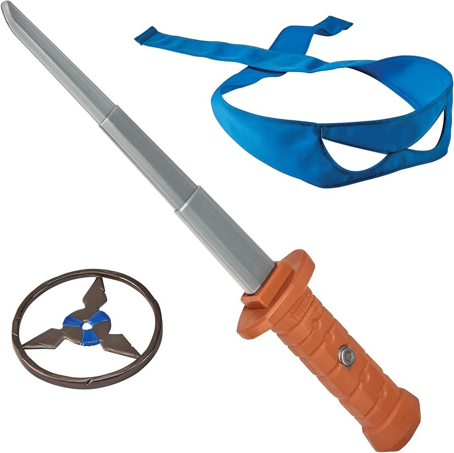 Teenage Mutant Ninja Turtles: Mutant Mayhem Leonardo Katana Sword Basic Role Play Set by Playmate... | Amazon (US)