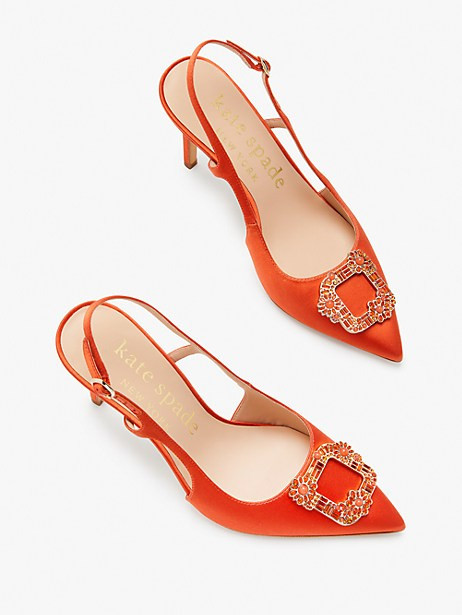 Buckle Up Slingback Pumps | Kate Spade (US)