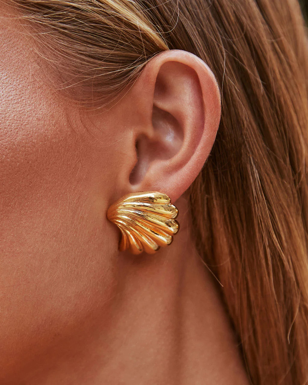 Santoro Textured Stud Earrings | VICI