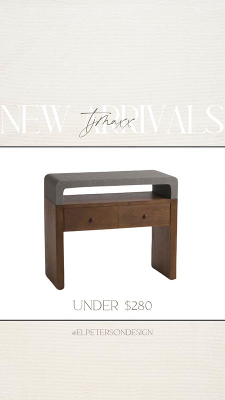 New arrival
2 drawer console table 

#LTKhome