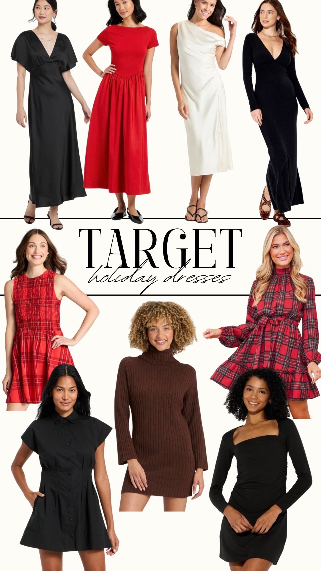 Holiday dresses at Target ❤️