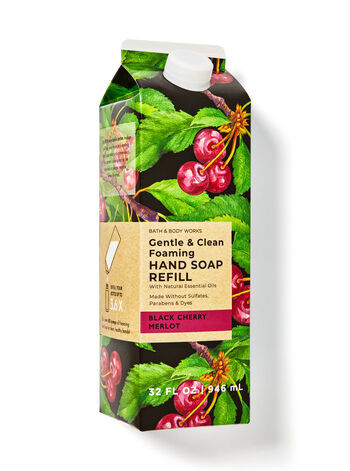 Black Cherry Merlot


Gentle & Clean Foaming Hand Soap Refill | Bath & Body Works
