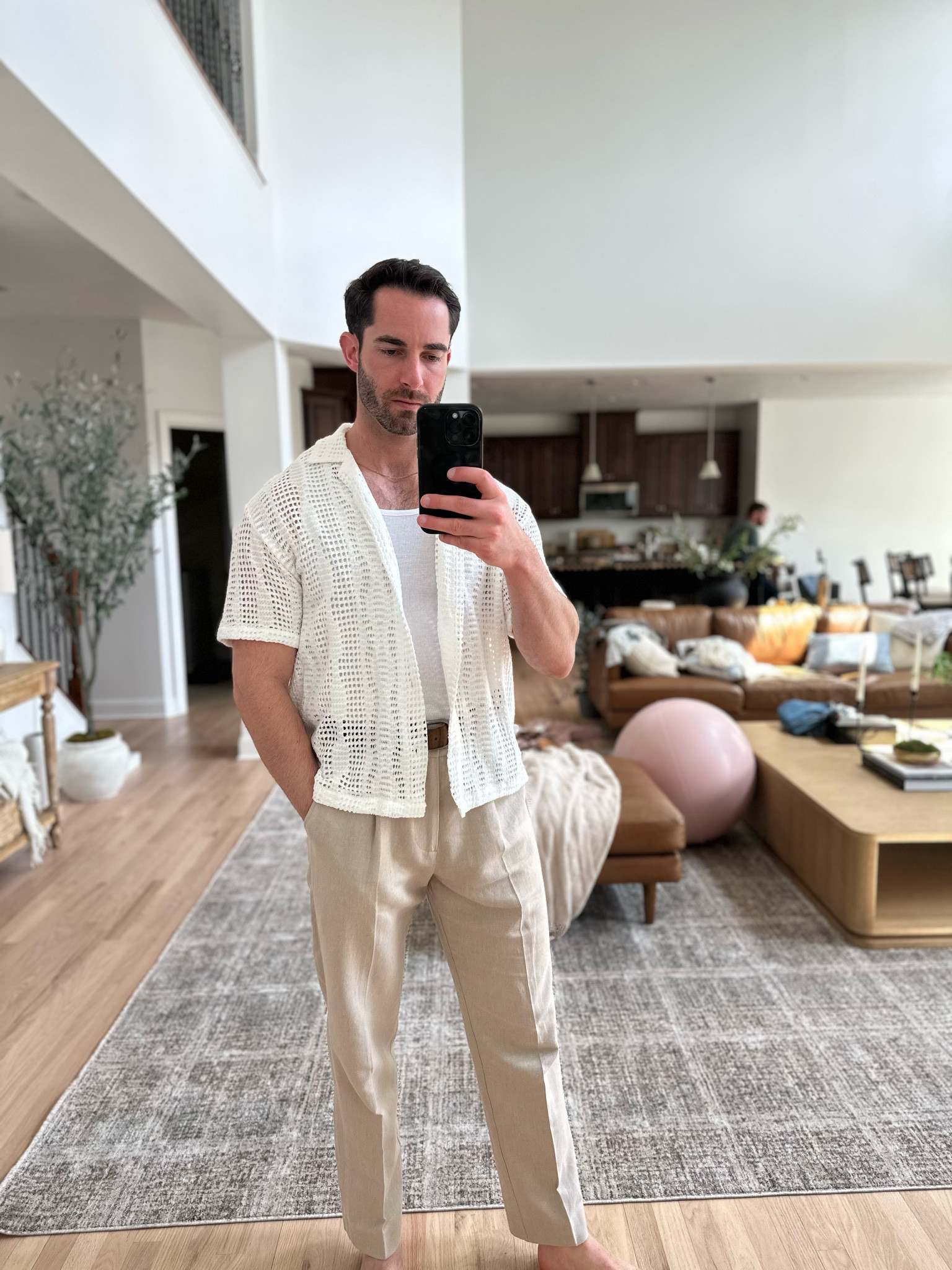 Casual linen outfit. Love these pants from Abercrombie. My shirt is from Zara but out of stock so I added some similar ones 

#LTKsalealert #LTKmens #LTKfindsunder100
