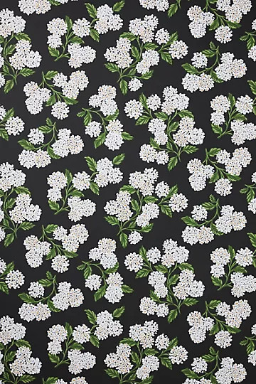 Rifle Paper Co. Hydrangea Wallpaper | Anthropologie (US)