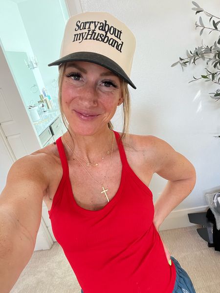 SARAH10 to save on my hat! Sorry about my husband 
Amazon tank is tts!