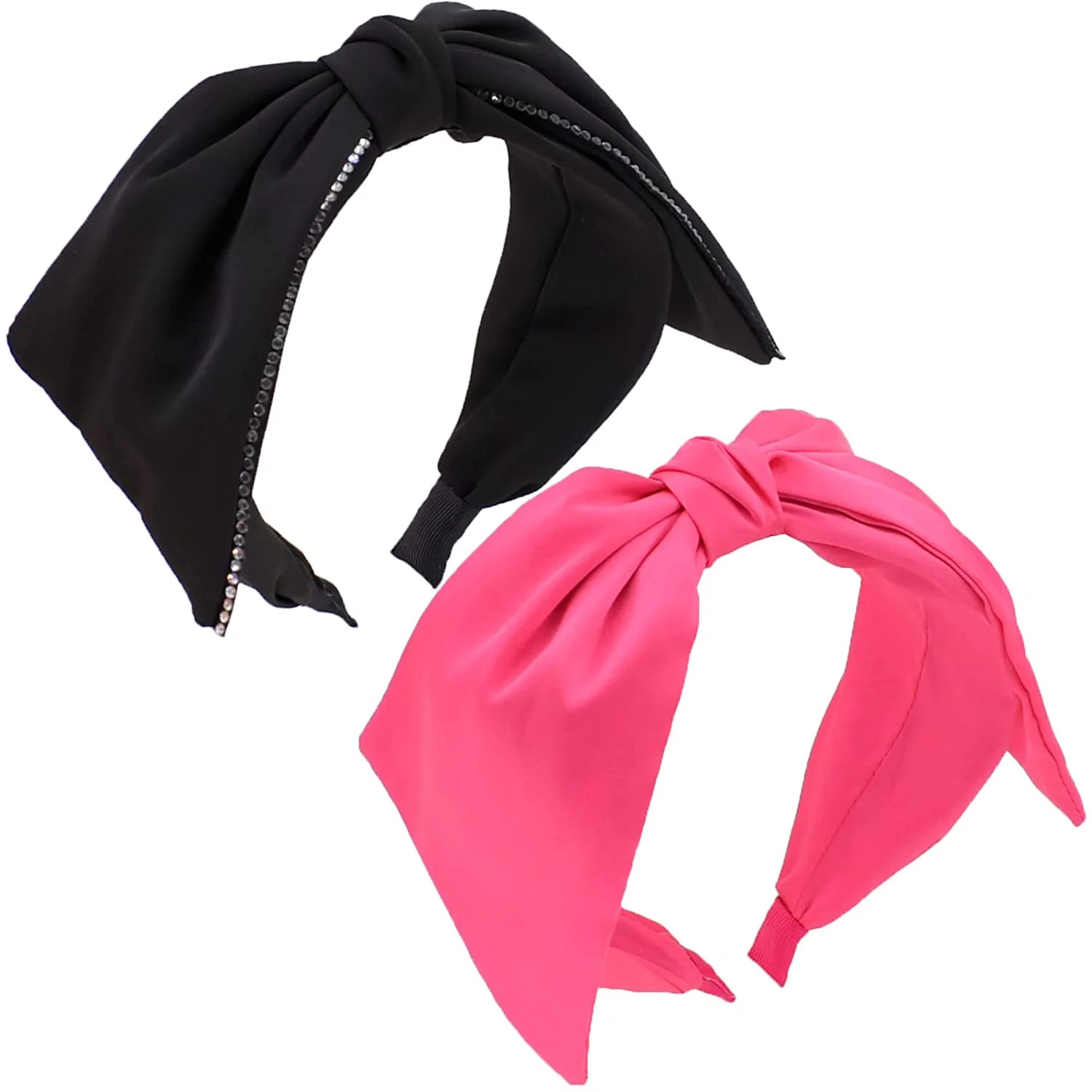 Bow Headbands for Women, BEGOOD French Bow Headbands for Women Wide Headbands Fashionable Headban... | Walmart (US)