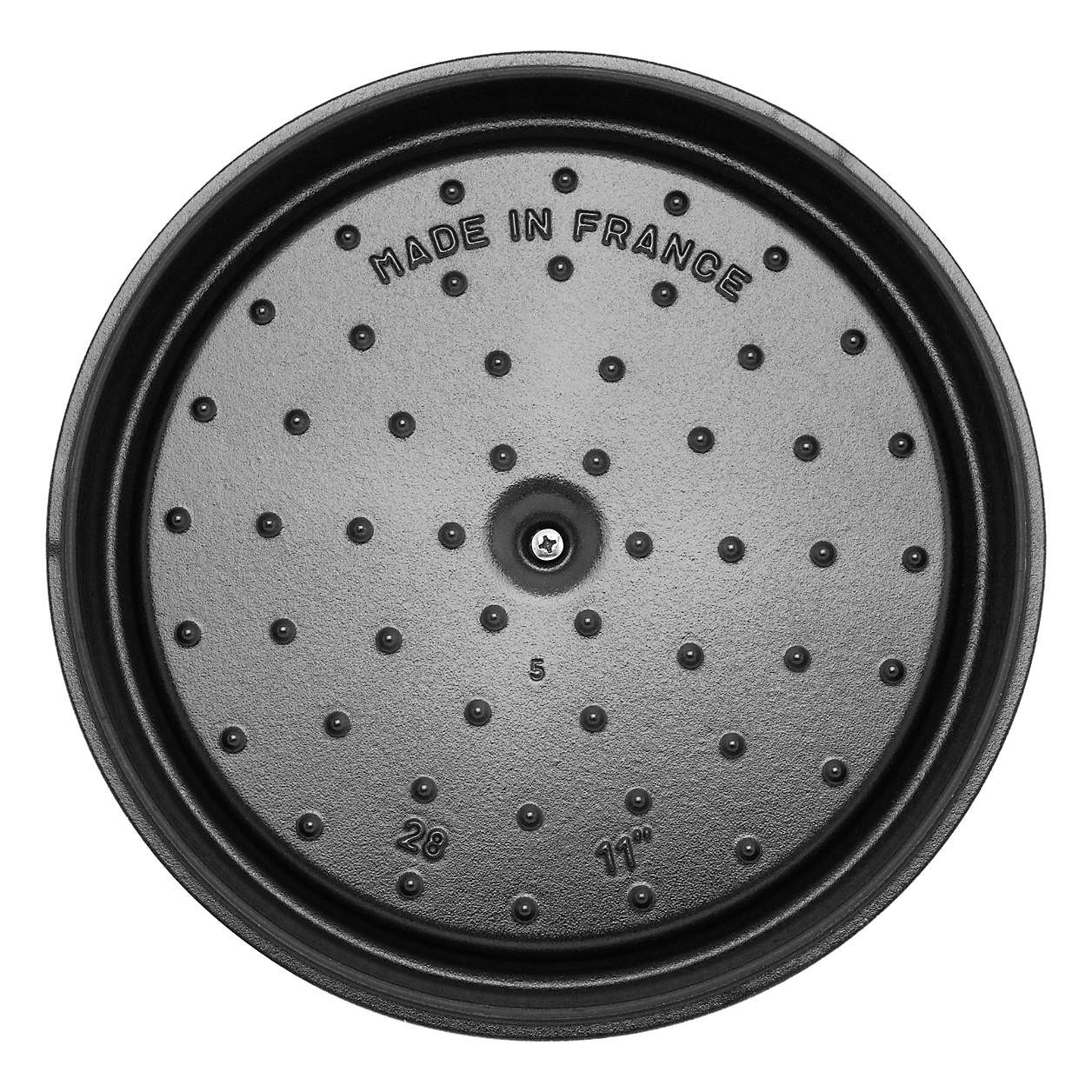 Staub 7-Qt. Eucalyptus Round Cocotte + Reviews | Crate & Barrel | Crate & Barrel