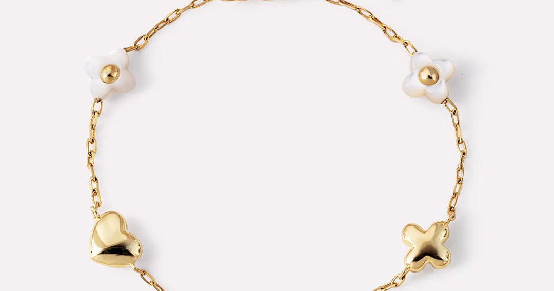 Azura Bracelet Mother of Pearl | Ana Luisa
