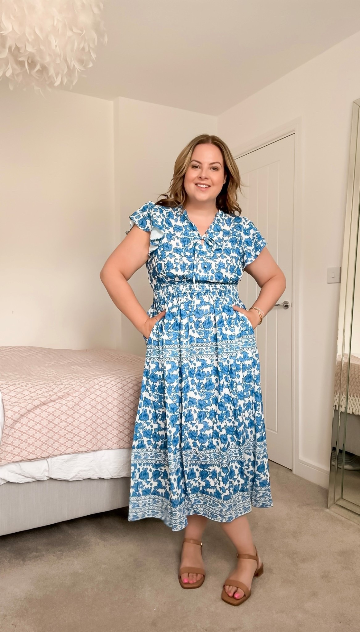 Blue summer dress from Amazon 

I’m wearing a size L

#LTKuk #LTKsummer #LTKmidsize