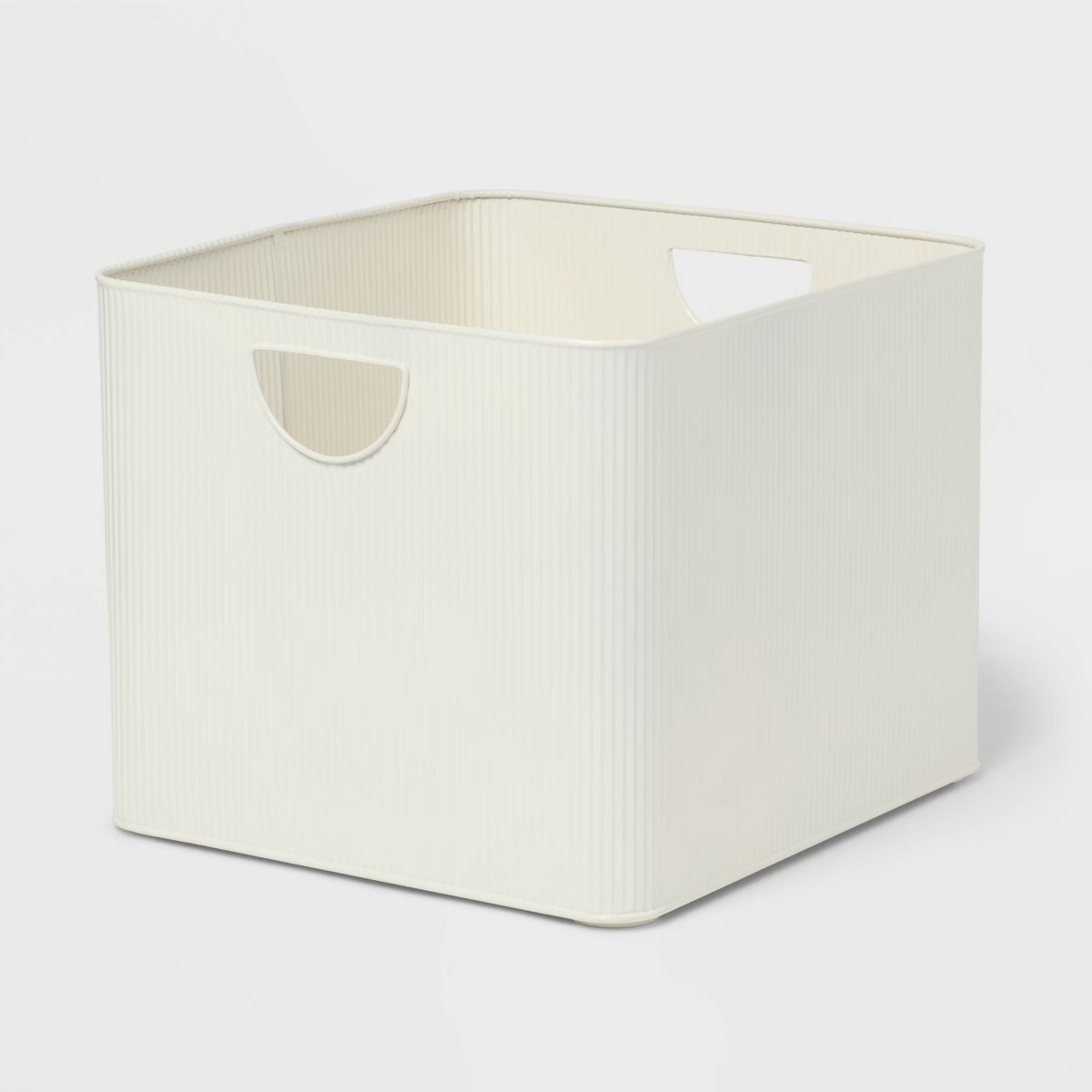 Metal Bin Large Ivory - Brightroom™ | Target
