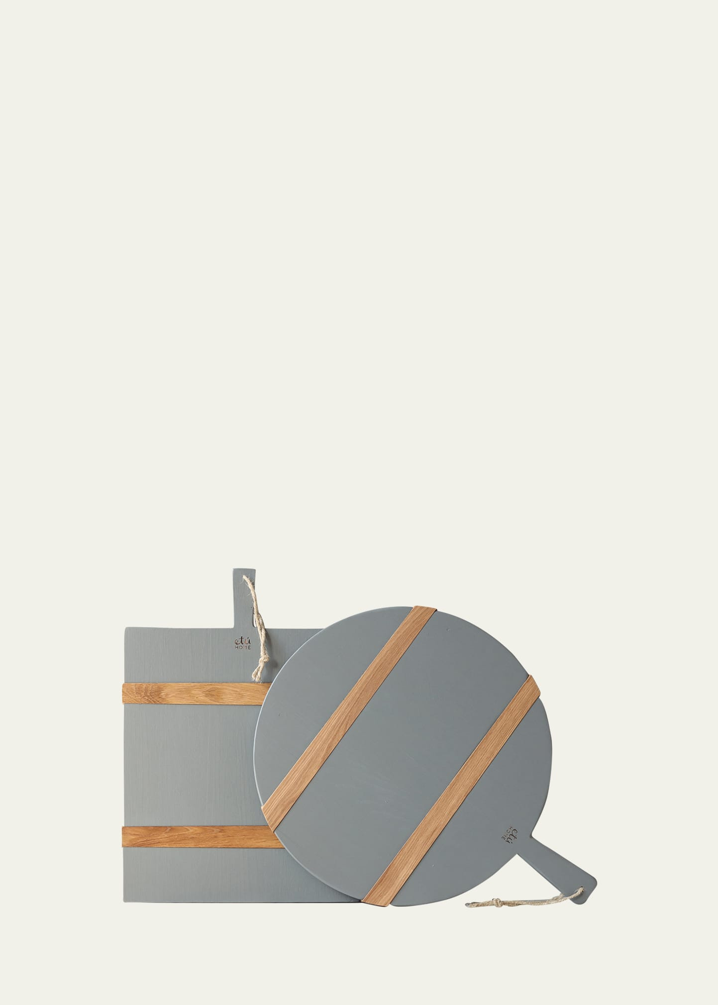 etuHOME Grey Round Mod Charcuterie Board, 20" | Bergdorf Goodman