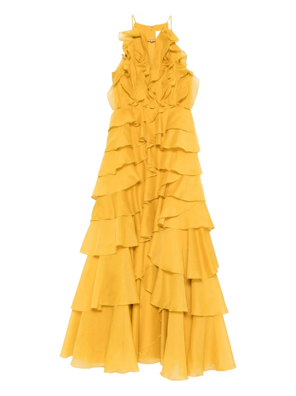 Cleo ruffled gown maxi dress | Farfetch Global